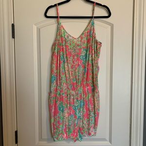 Lily Pulitzer Deanna Tank Top Romper